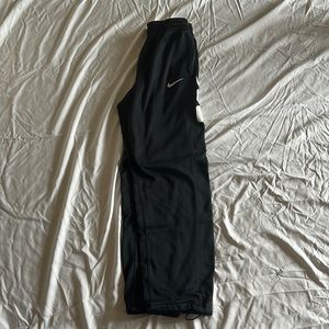 Black Nike elite stripe training fleece pants (M)
